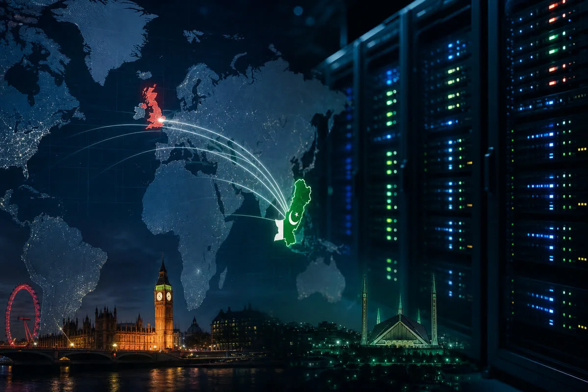 Pakistan hosting compared with UK-based servers