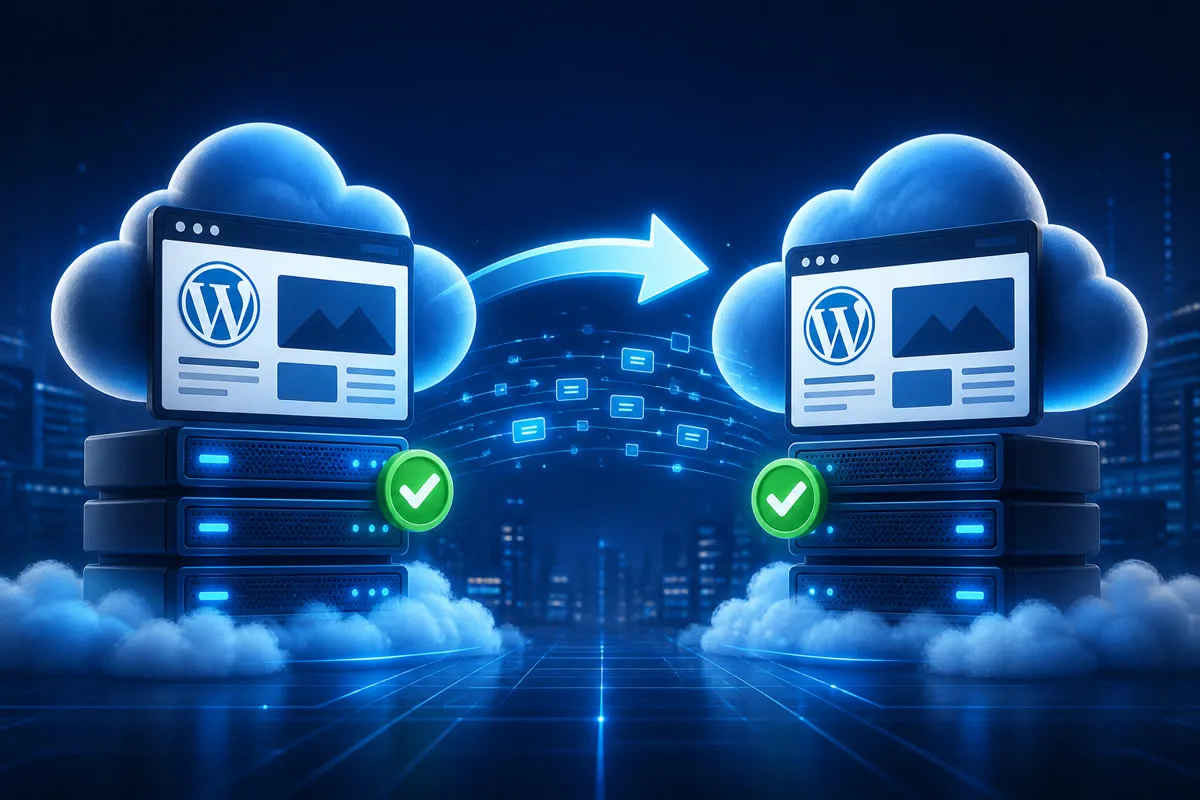 WordPress migration to a new host with zero downtime