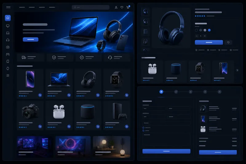 Creted — Electronics Store