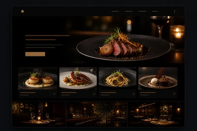 Festurant — Restaurant Website